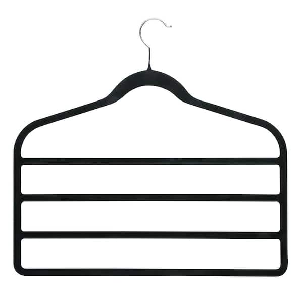 Trademark Home Plastic Coat Hangers 10-Pack 82-5523 - The Home Depot