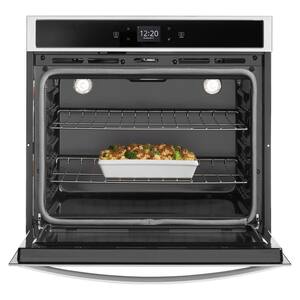 30 in. Single Electric Wall Oven with Touchscreen in Stainless Steel