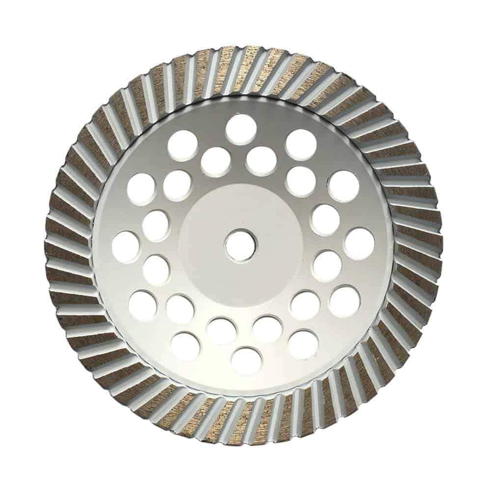 2 PIECES Diamond Grinding Cup Wheel concrete travertine sandstone mortar 7" 