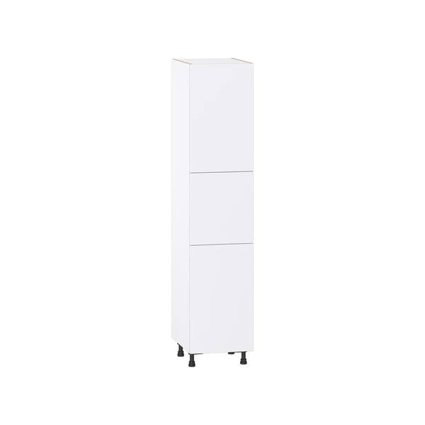 Pull Out Unit 12 Wide for Tall Pantry Modern Euro Slab Cabinet