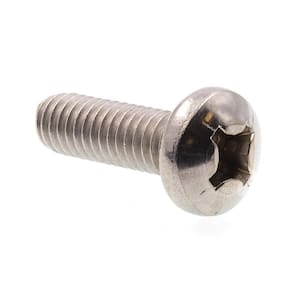 5/16 in.-18 x 1 in. Phillips Drive Pan Head Machine Screws (10-Pack)