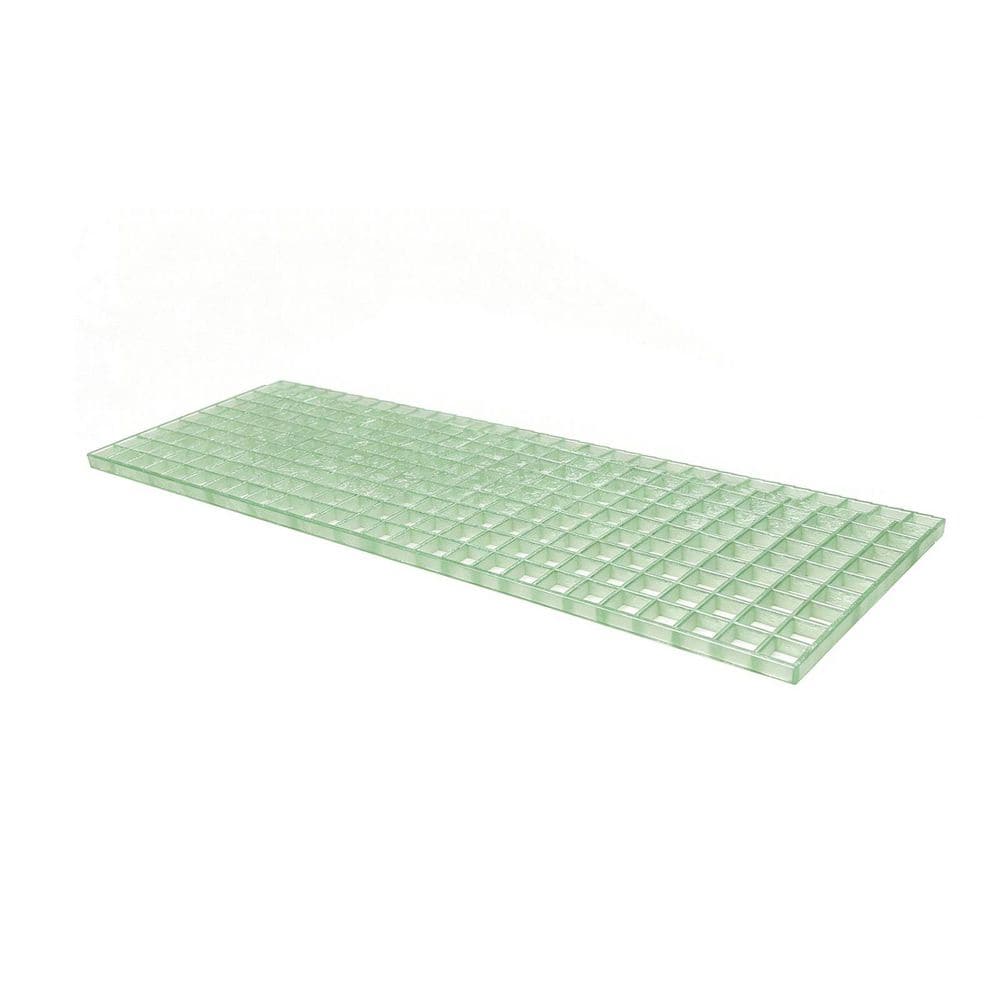 12.84 in. x 39.6 in. x 1 in. Transparent Resin Fiberglass Grating Driveway Pavers for Parking Lots, Workshop, Stairs price history on PriceWatchPro