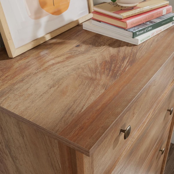 chinese dress ladies Sauder County Line 4 Drawer Chest, Salt Oak finish : Amazon.sg: Home