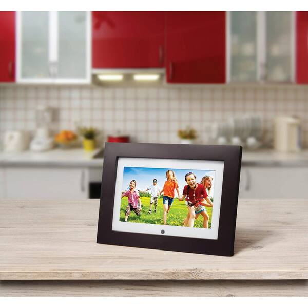 Sylvania 10 In Smart Digital Picture Frame In Black Sdpf1095 The Home Depot