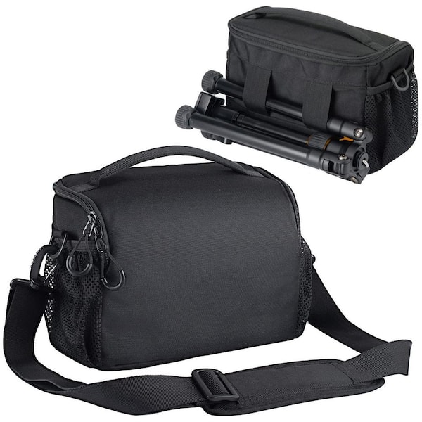 Camera Bag DSLR Shoulder Messenger Satchel Small Crossbody Case for SLR Mirrorless Compact Cameras Travel Photography