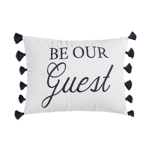 Be our 2024 guest lumbar pillow