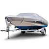 Budge Sportsman 150 Denier 20 ft. to 22 ft. (Beam Width to 106 in.) Silver V -Hull Fishing Boat Cover Size BT-6 B-150-X6 - The Home Depot