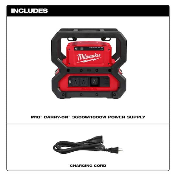Milwaukee M18 18 Volt Lithium-Ion TOP-OFF 175W Power Source - Town Hardware  & General Store