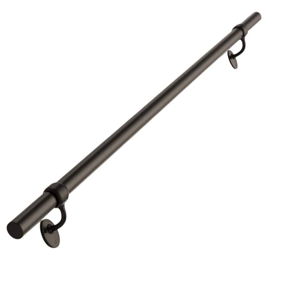 4 Feet Aluminum Indoor Outdoor Stair Railing Wall Mount Hand Rails Industrial Style Handrails price history on PriceWatchPro