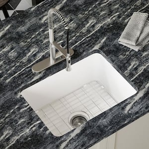 Los Flexi 27 in. Drop-In/ Undermount Kitchen Sink Single