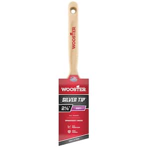 2-1/2 in. Silver Tip Polyester Angle Sash Brush