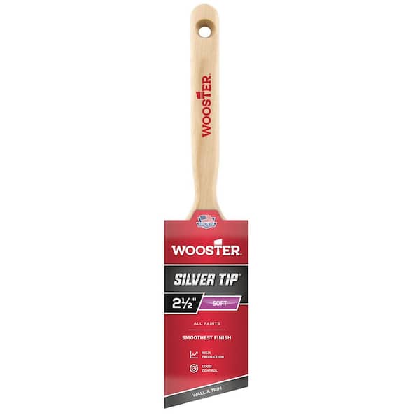 Wooster 2-1/2 in. Silver Tip Polyester Angle Sash Brush