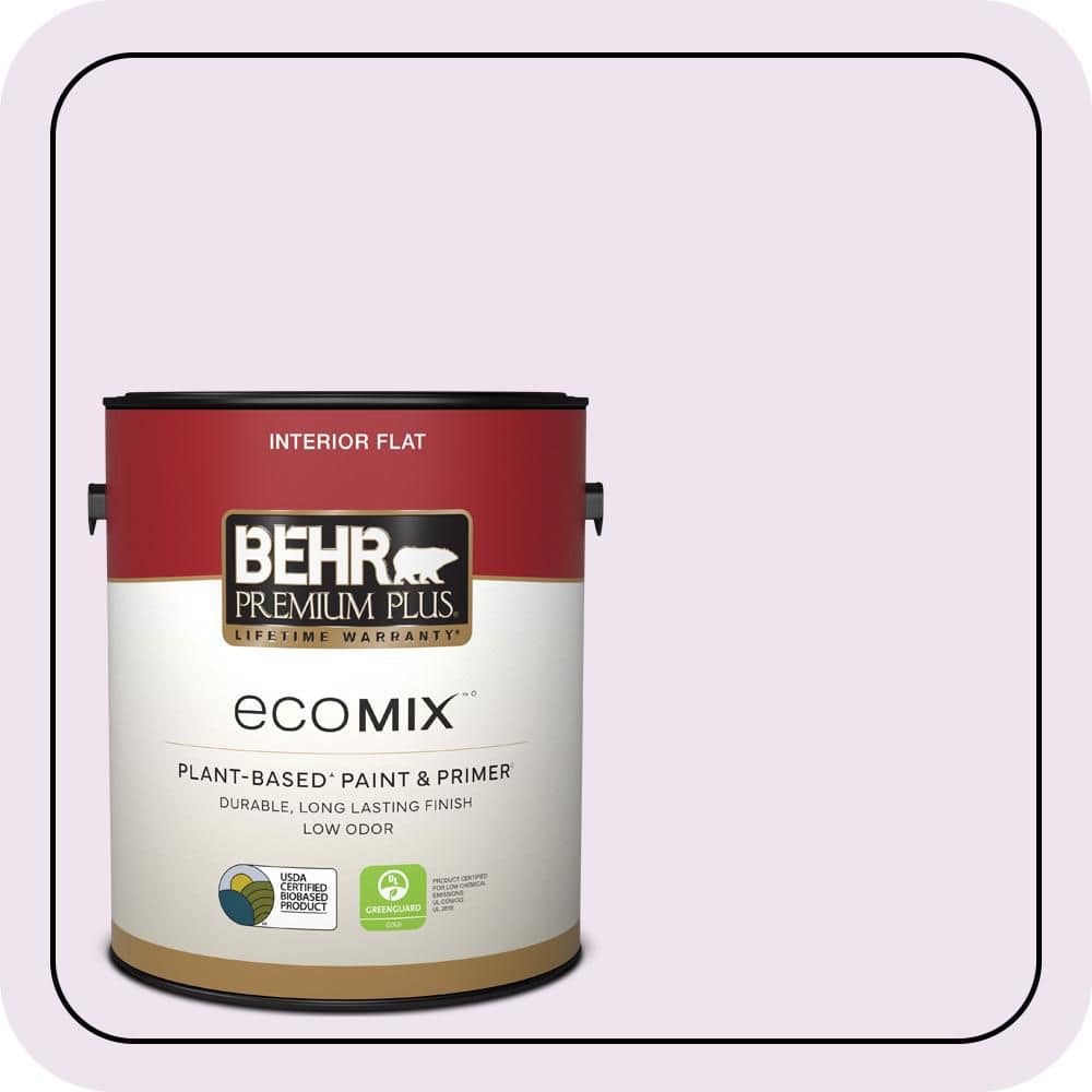 1 gal. #670A-1 Quartz Pink Flat EcoMix Plant-Based Interior Paint & Primer price history on PriceWatchPro