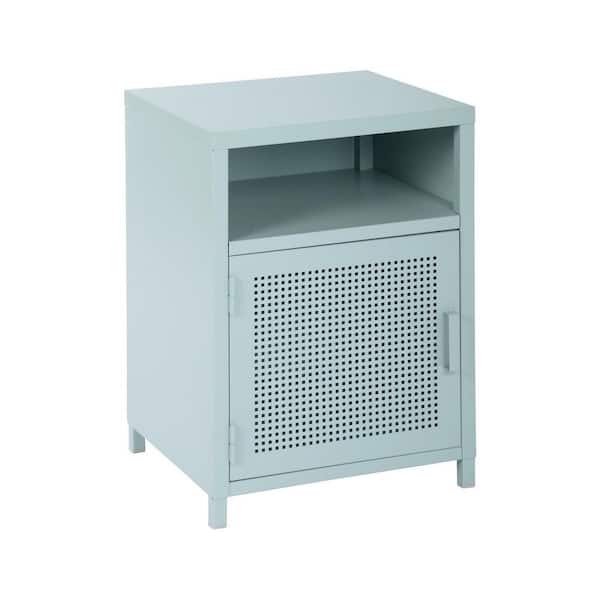 Homy Casa Isaiah Light Green Storage Cabinet with Door