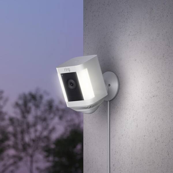 Ring Spotlight Cam Plus, Plug-In - Smart Security Video Camera 