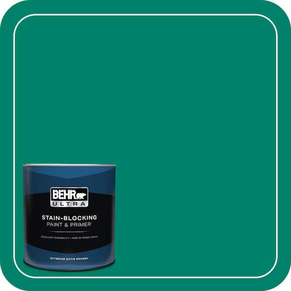 BEHR ULTRA 1 qt. #T16-03 Emperors Silk Satin Enamel Exterior Paint & Primer