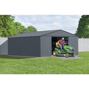 Classic Storage Shed 17 ft. D x 14 ft. W x 7 ft. H Metal Shed 226 sq. ft.