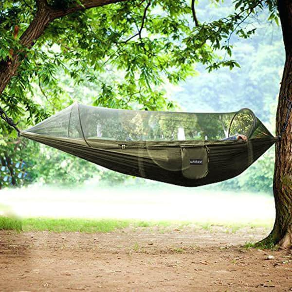 Camping hammock with net best sale