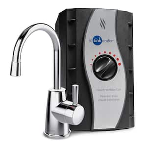 HOT250 Instant Hot Water Dispenser System, Single-Handle 8.21 in. Faucet in Chrome with 2/3-Gallon Tank, H250C-SS