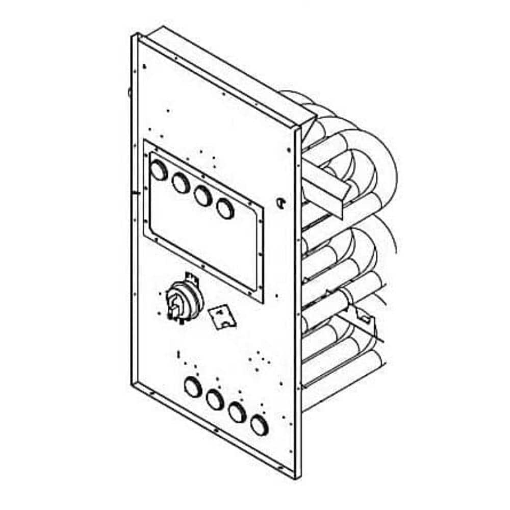 "Replacement, Heat Exch. Panel Assembly, 4, 30"" D10303R" price history on PriceWatchPro