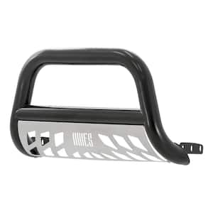 3-Inch Black Steel Bull Bar, No-Drill, Select Chevrolet Avalanche, Silverado, Suburban, GMC Sierra, Yukon XL