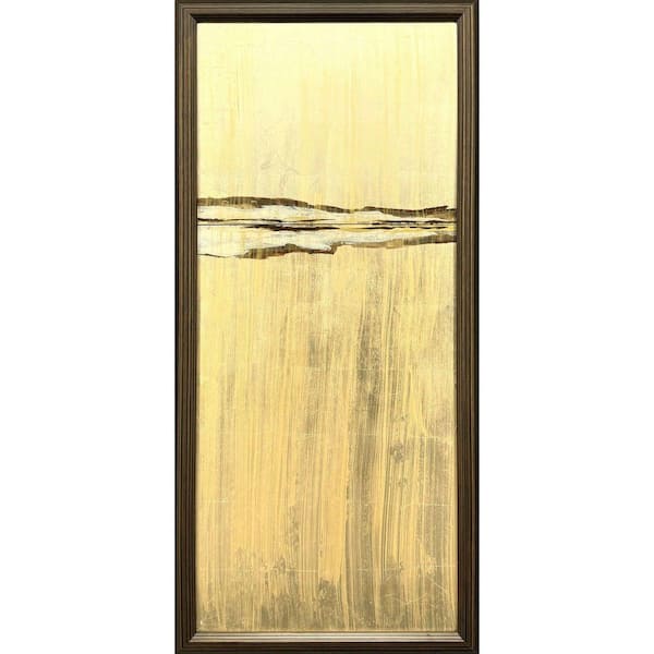 Golden Sunrise by Adamson-Ray 1 Piece Framed Abstract Wall Art 51 in. x 23 in.