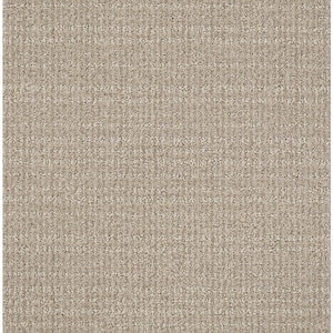 Recognition II - Wood Craft - Brown 24 oz. Nylon Pattern Installed Carpet