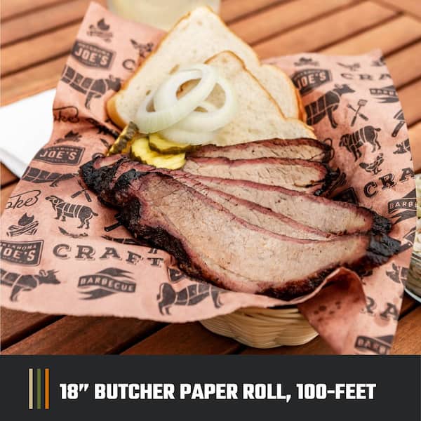 OKLAHOMA JOE'S 18 in. Butcher Paper OJ1250148P4 - The Home Depot