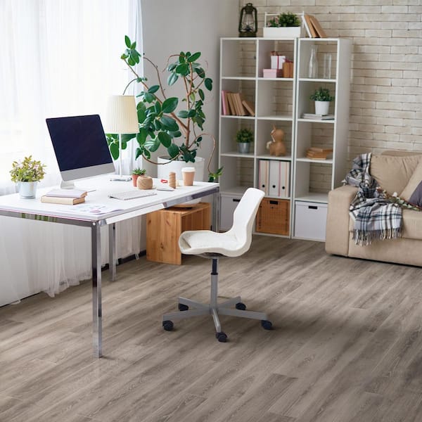 Nevada Silo Gray Matte 8 in. x 40 in. Wood Look Porcelain Floor and Wall Tile (12.92 sq. ft./Case)