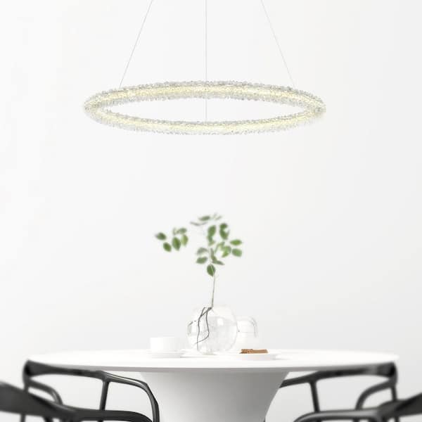 Arielle LED Chandelier With Chrome Finish