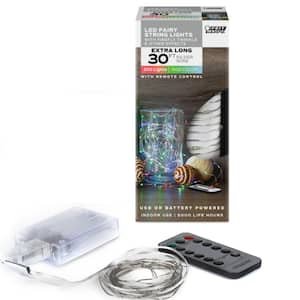 USB 5V String Light Waterproof 10M 100LED LED Holiday Lights With RF13Key Remote 