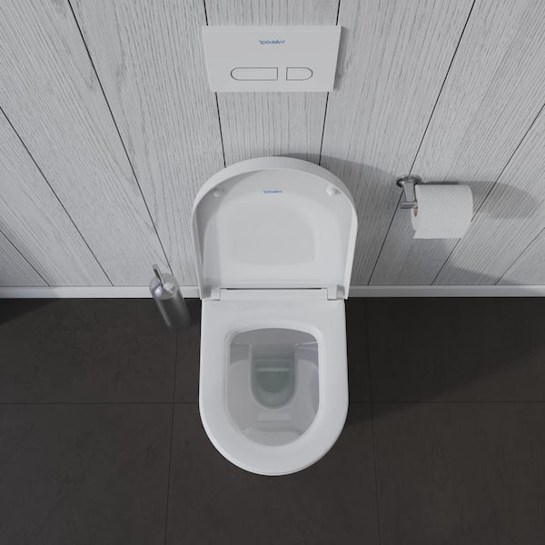 Duravit ME by Starck Elongated Toilet Bowl Only in White 