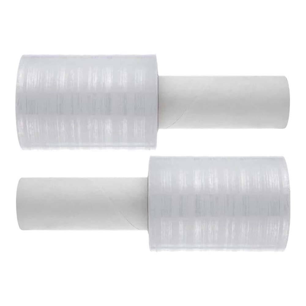 4 in. x 1000 ft. Self-Adhesive Stretch Wrap Film with Handle 80-Gauge Plastic Wrap for Packing Moving 2-Pack price history on PriceWatchPro