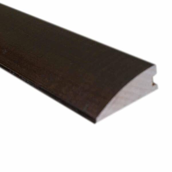 Unbranded Maple Chocolate 1/2 in. Thick x 1-3/4 in. Wide x 78 in. Length Hardwood Flush-Mount Reducer Molding