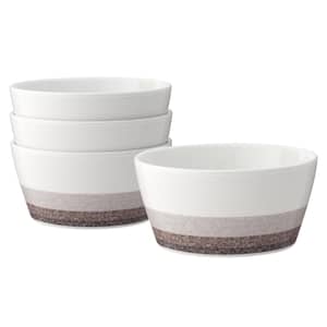 Colorscapes Layers Canyon 6 in. 25 fl. oz. Porcelain Cereal Bowls (Set of 4)