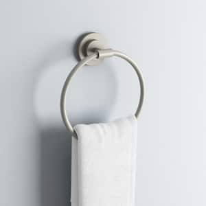 ISO Towel Ring in Spot Resist Brushed Nickel