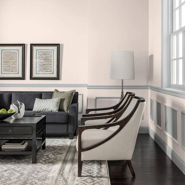 Glidden 8 oz. PPG1192-1 Champagne Ice Satin Interior Paint Sample
