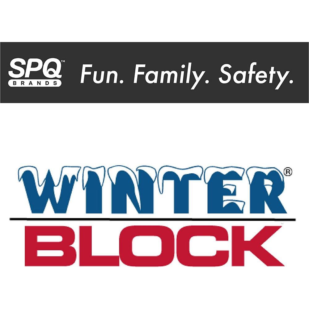 Premium 12' x 18' Dark Blue Oval Winter Pool Cover
