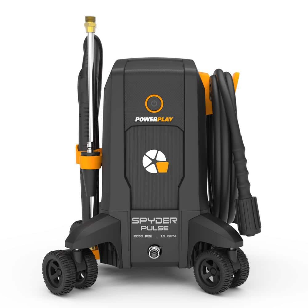Spyder Pulse 2050 PSI 1.5 GPM 13 Amp Cold Water Electric Pressure Washer wi