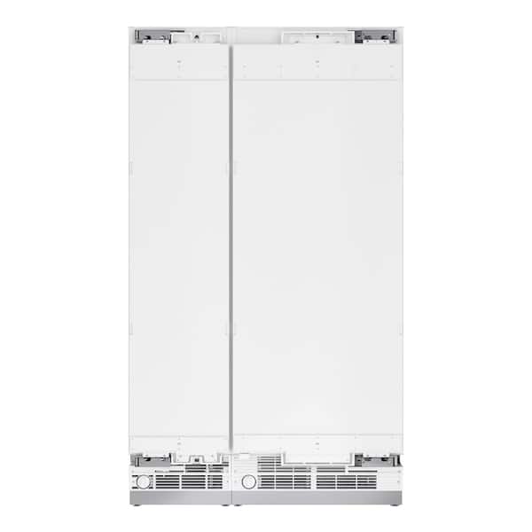Reserve Panel Ready 30 in. 16.6 cu. ft. Column Refrigerator and 18 in. 8.6 cu. ft. Freezer