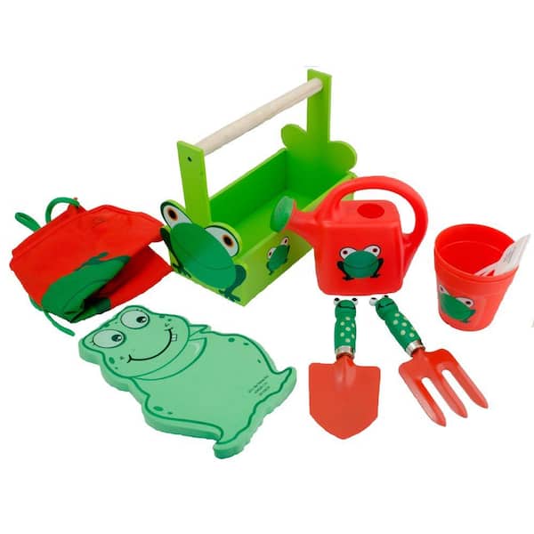 Ray Padula Deluxe Kids Gardening Tool Set with Apron