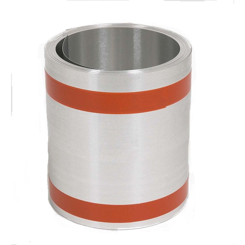 8 in. x 25 ft. Galvanized Steel Roll Valley Flashing