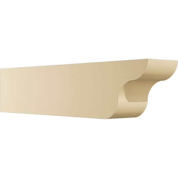 Ekena Millwork Standard Carmel 6 in. W x 8 in. H x 36 in. D Signature Urethane Rafter Tail Outlooker