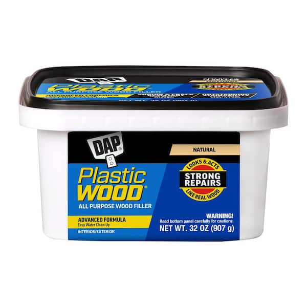 Plastic Wood 32 oz. Natural Latex Carpenter's Wood Filler (4-Pack)