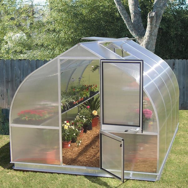 RIGA 9 ft. 8 in. Wide x 14 ft. Long Polycarbonate Greenhouse 