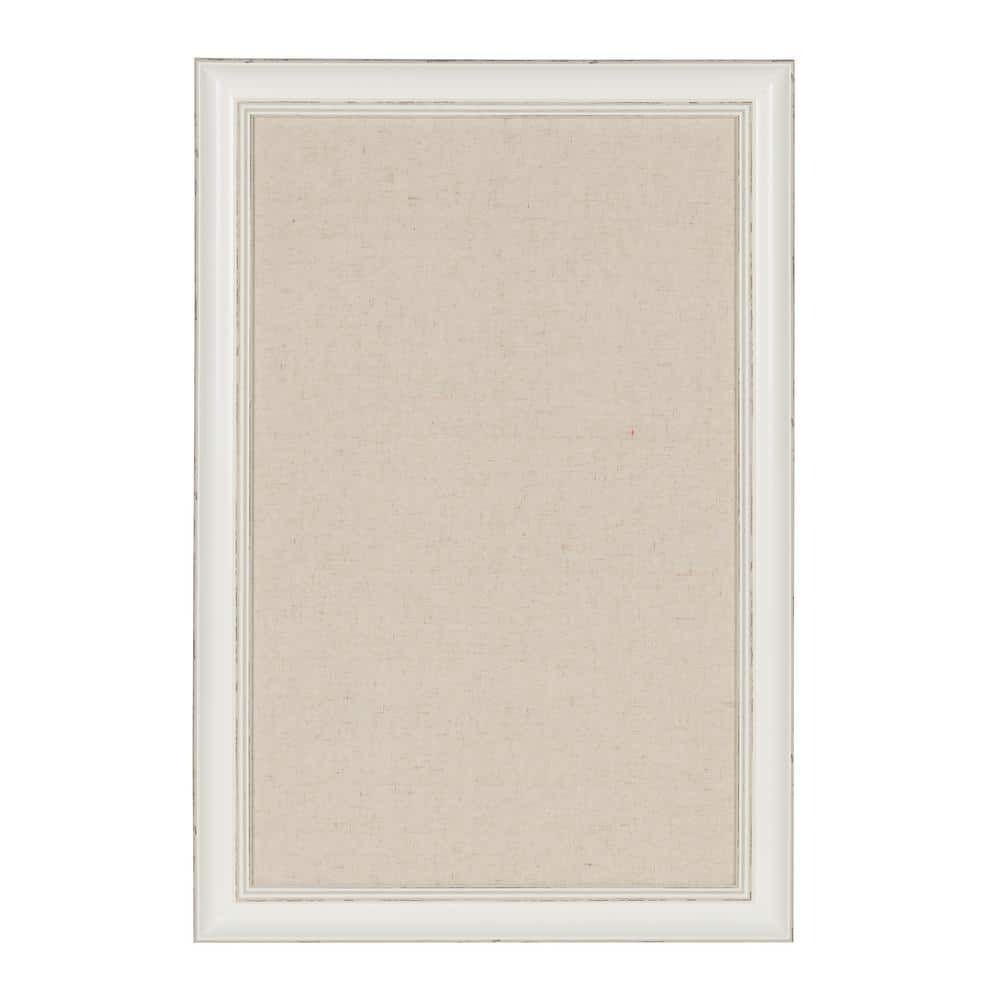 DesignOvation Macon Fabric Pinboard Memo Board 211673 - The Home Depot