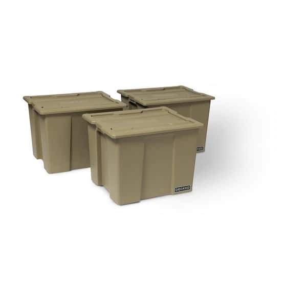 Payloader 64 Storage Bin - Desert Tan (3-Pack)
