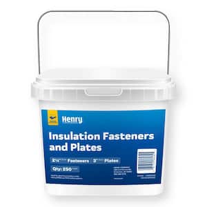 Insulation Fasteners and Plates 2-1/4 in. & 3 in.