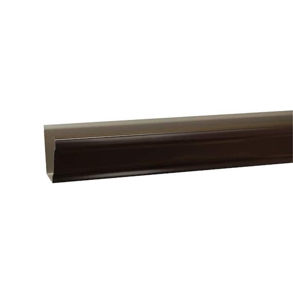 Amerimax Home Products 6 in. x 10 ft. Musket Brown Aluminum K-Style Gutter