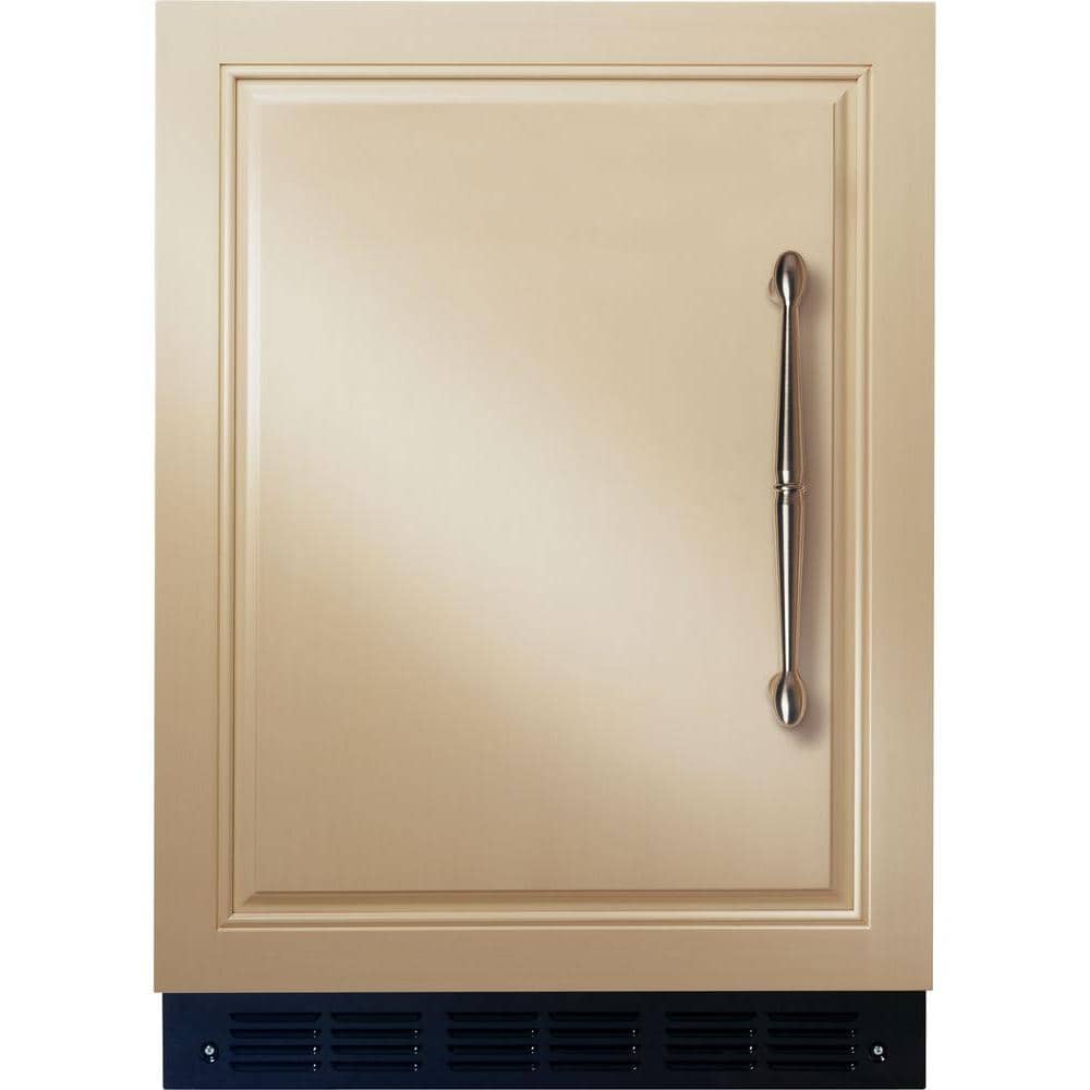 GE 24 in. 5.4 cu. ft. Mini Refrigerator in Custom Panel and Handle